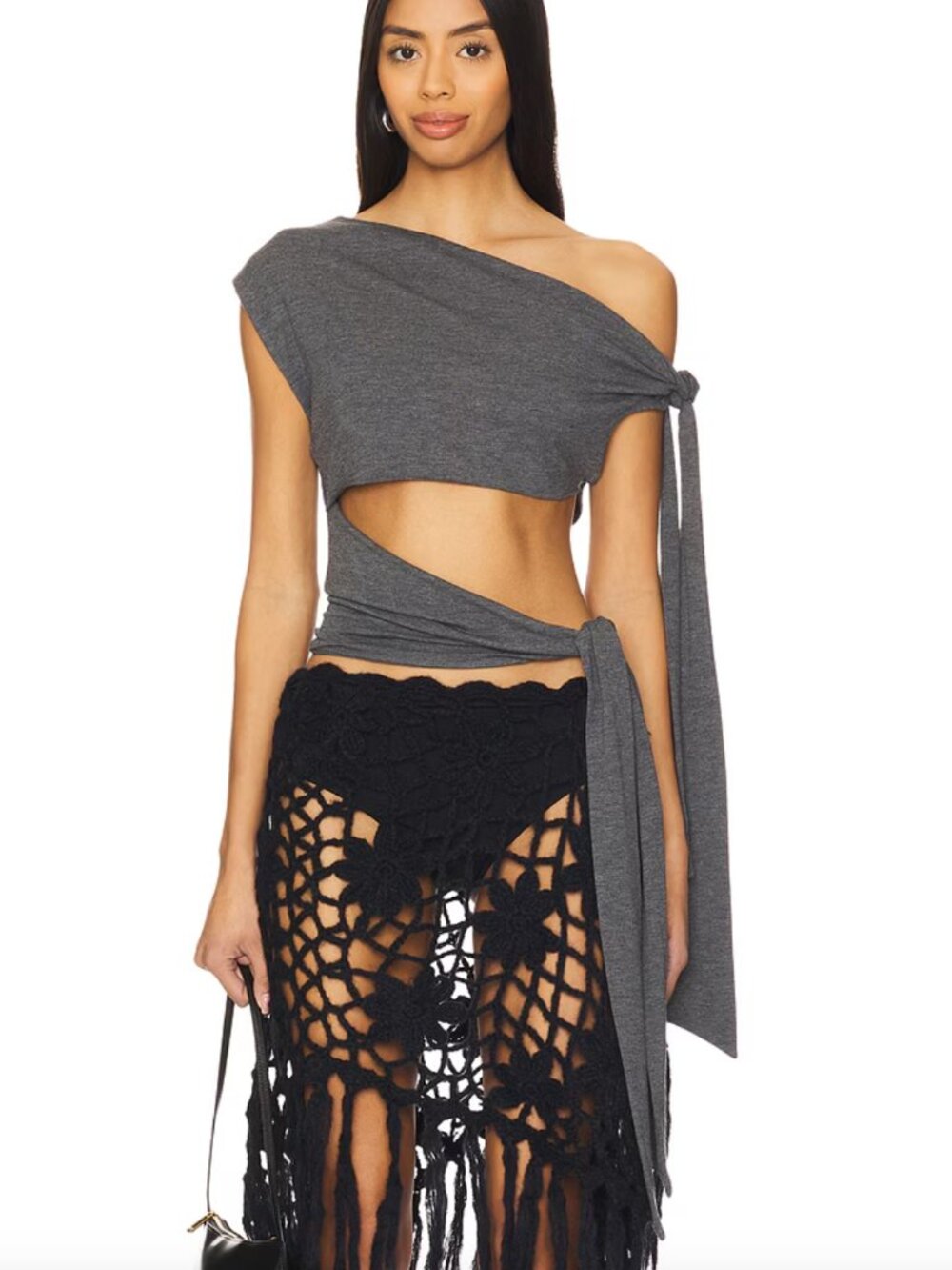 Jaded london double knotted top